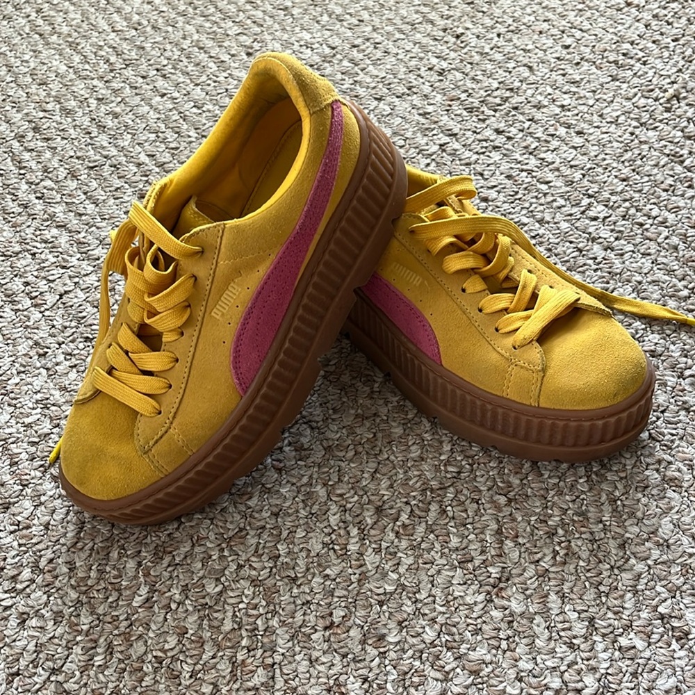 Vintage puma platform shoes